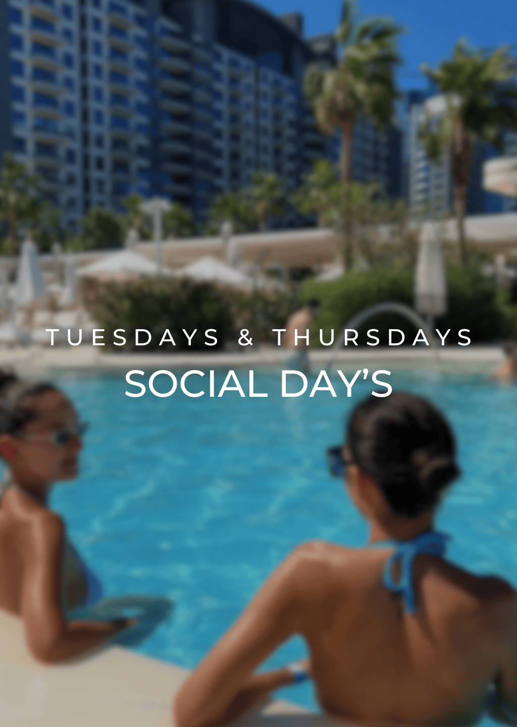 SOCIAL TUESDAYS AND THURSDAYS